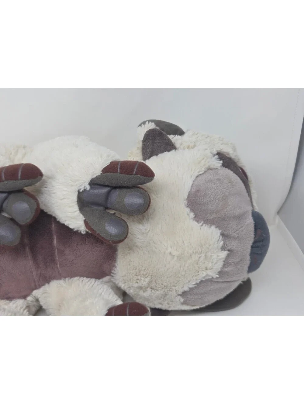 Large Appa Flying Bison Plush Stuffed Animal Cream Brown Six Legged Toy